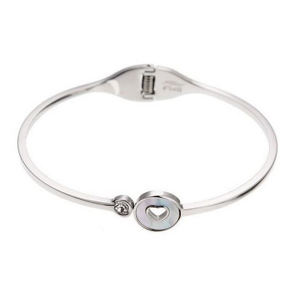 Fiell dames spang armband open hart