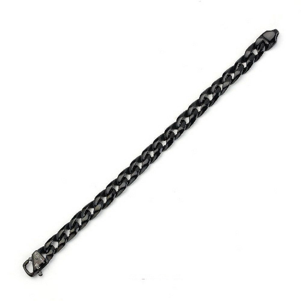 Fiell mannen armband gevlochten - 22 cm