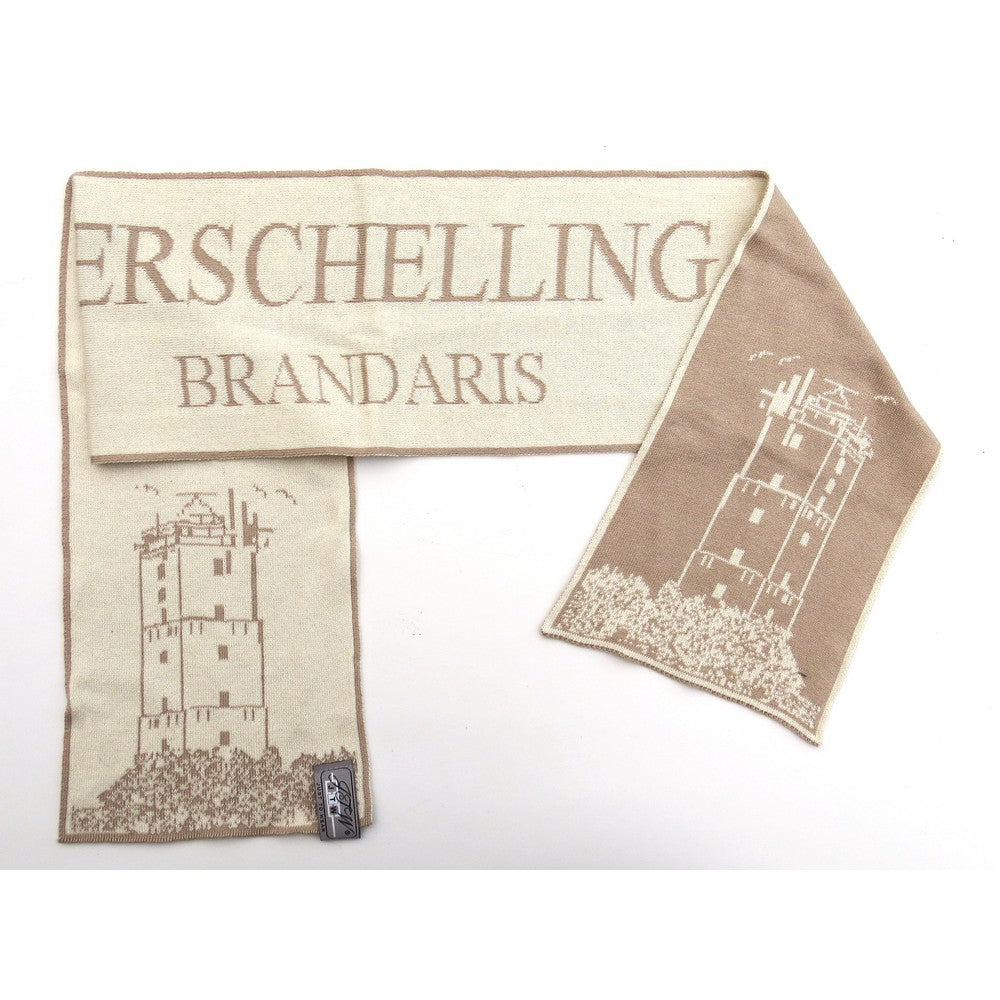 JustToWear Sjaal Terschelling Brandaris - Beige - Junior