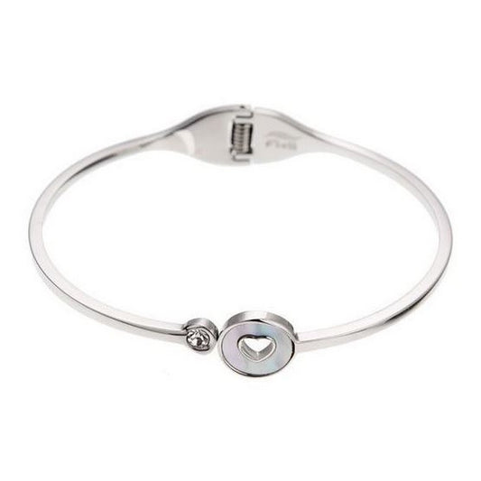 Fiell dames spang armband open hart