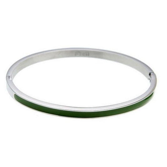 Fiell dames bangle armband zilver groen