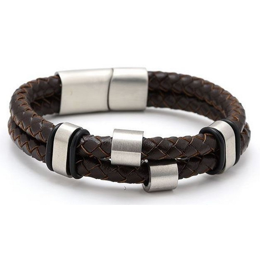 Fiell mannen armband roller gevlochten