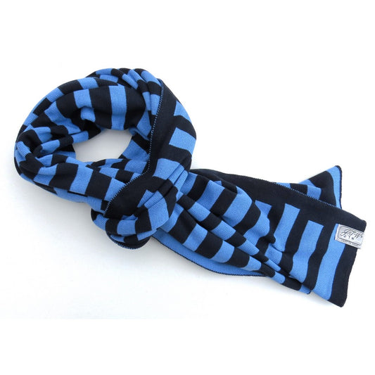 JustToWear sjaal Stam - Lichtblauw Donkerblauw