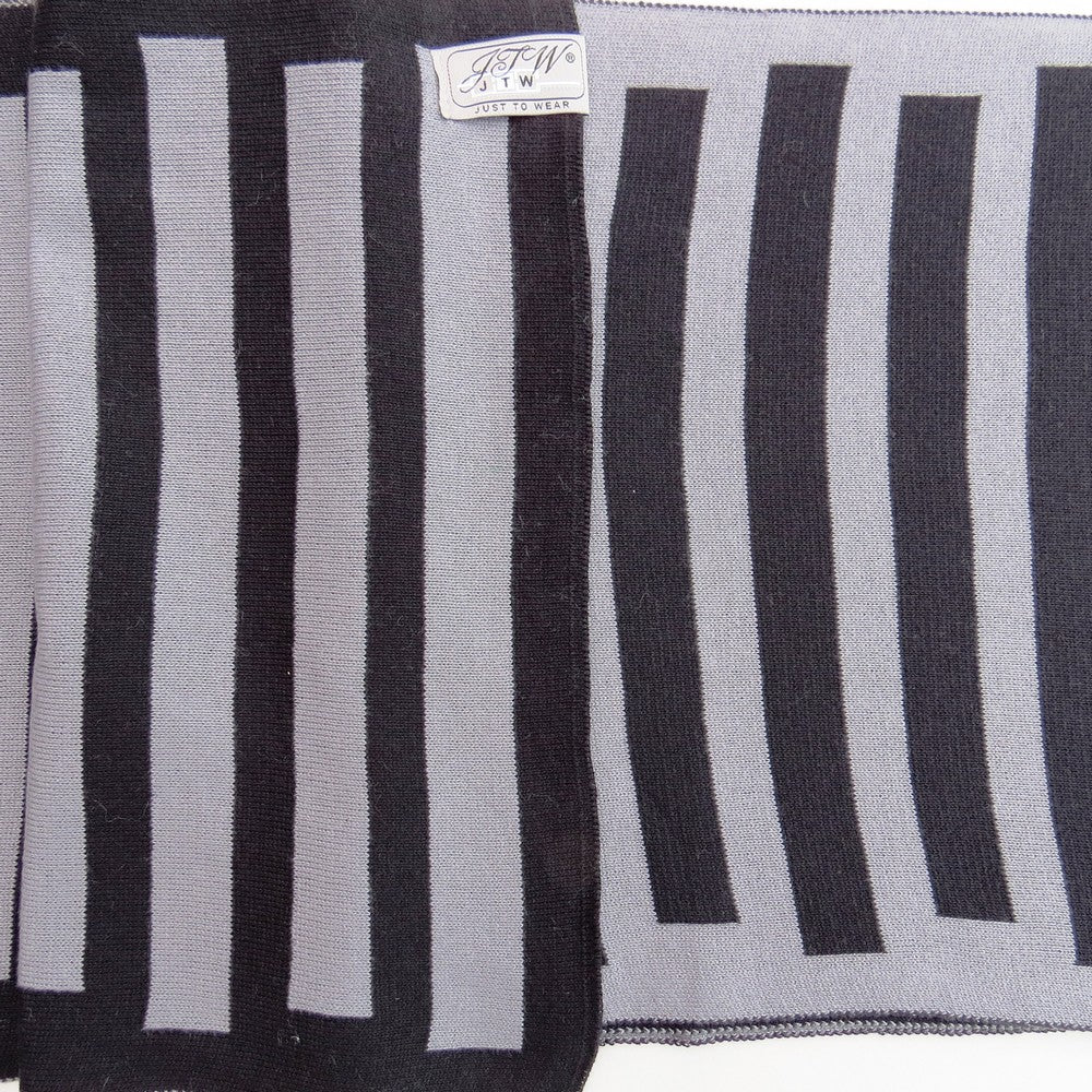 JustToWear sjaal Stam - Zwart Grijs