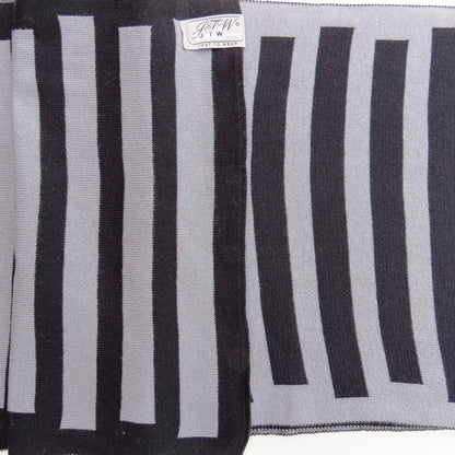 JustToWear sjaal Stam - Zwart Grijs