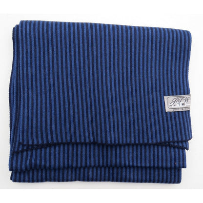 JustToWear Sjaal Gestreept ? Donkerblauw