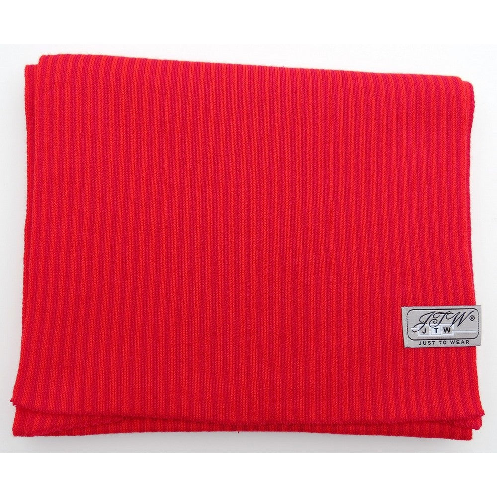 JustToWear Sjaal Gestreept ? Helder Rood