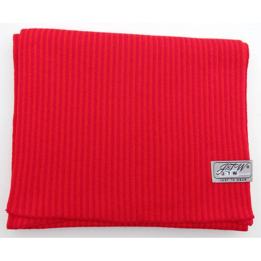 JustToWear Sjaal Gestreept ? Helder Rood