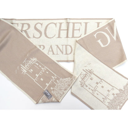 JustToWear Sjaal Terschelling Brandaris - Beige - Senior