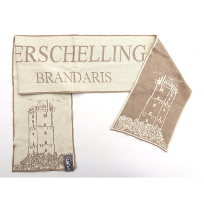 JustToWear Sjaal Terschelling Brandaris - Beige - Junior