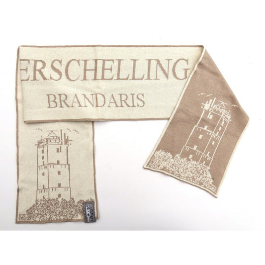 JustToWear Sjaal Terschelling Brandaris - Beige - Junior