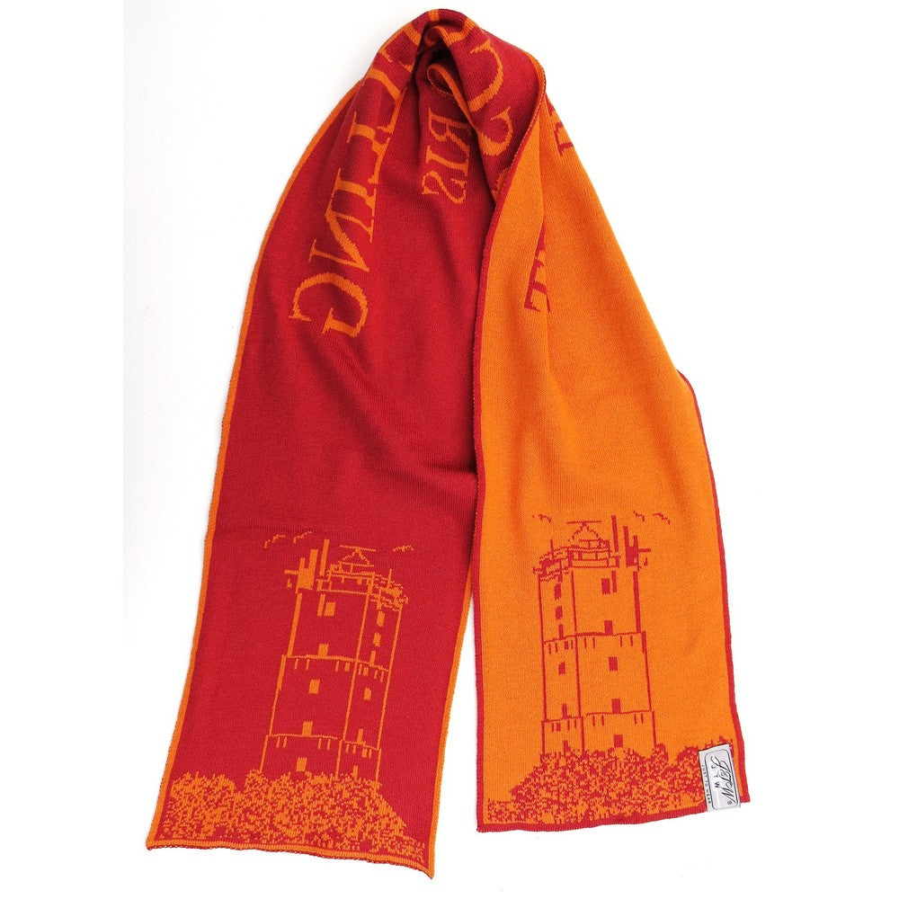 JustToWear Sjaal Terschelling Brandaris - Rood - Junior