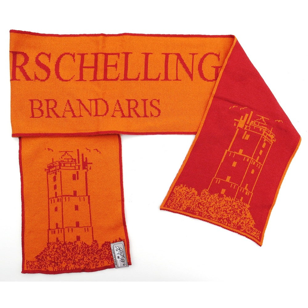 JustToWear Sjaal Terschelling Brandaris - Rood - Junior