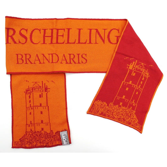 JustToWear Sjaal Terschelling Brandaris - Rood - Junior