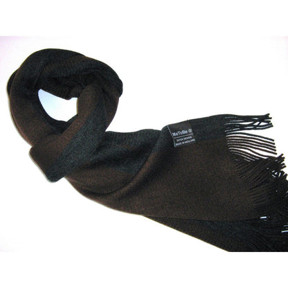 Men's Scarf Baan Dark Brown Grey