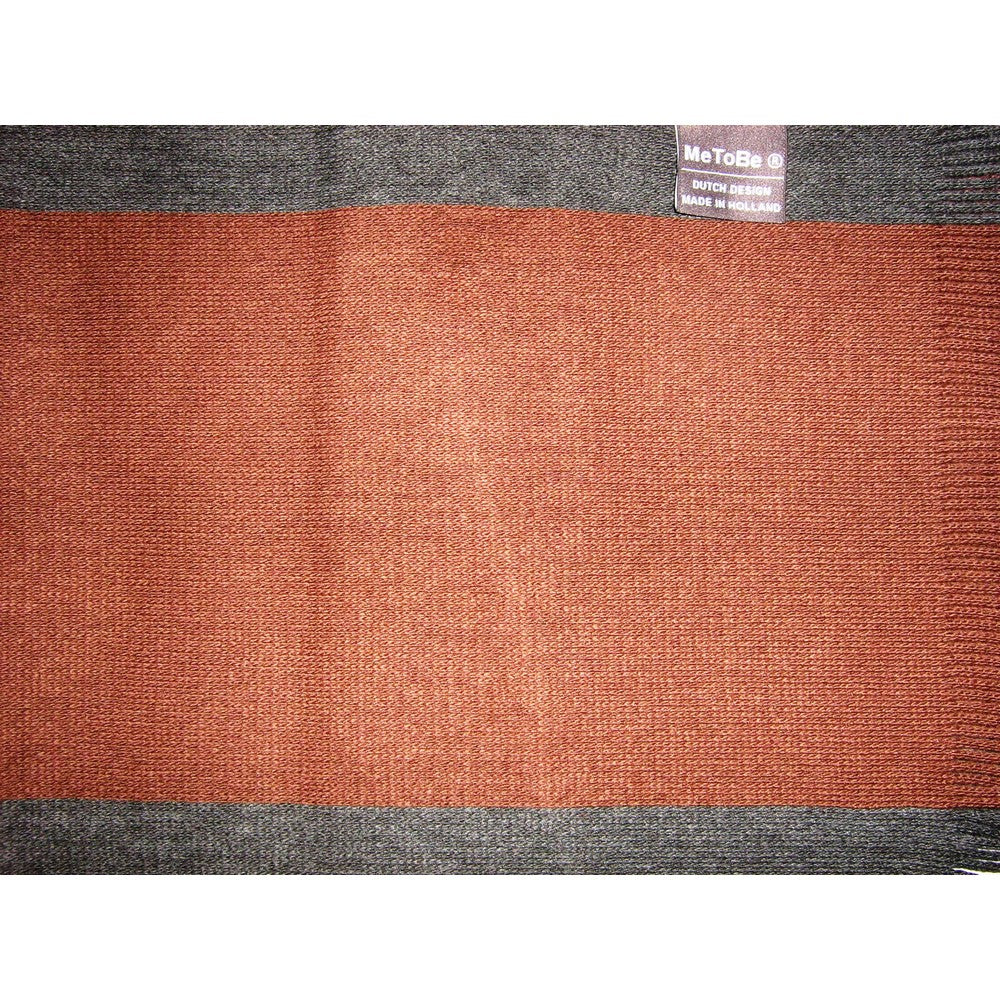 Men's Scarf Baan Dark Brown Grey