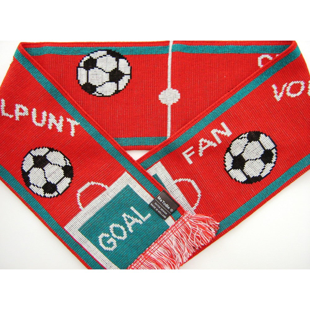 MeToBe Kindersjaal Voetbal Rood
