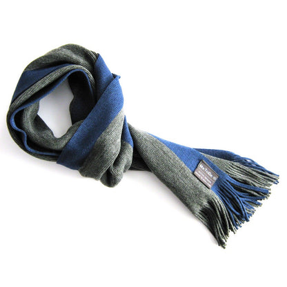 MeToBe Heren Sjaal Baan - grijs blauw