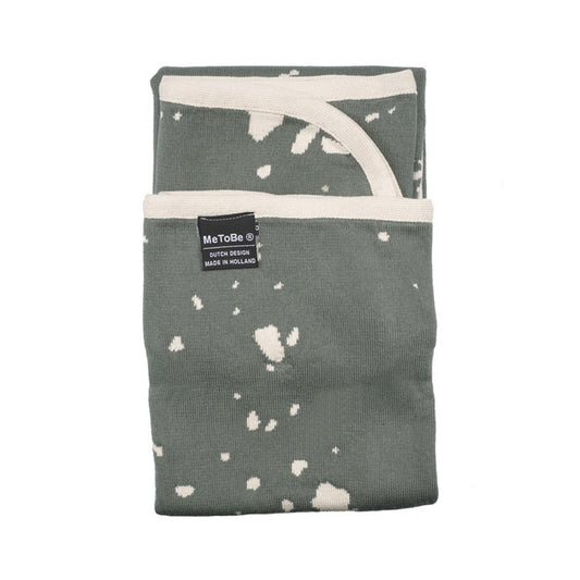 MeToBe Luxe Plaid IJsschotsen - uni groen