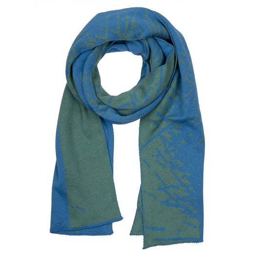 MeToBe Sjaal Strand - azuur blauw